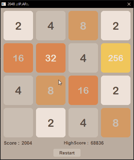 2048 Game